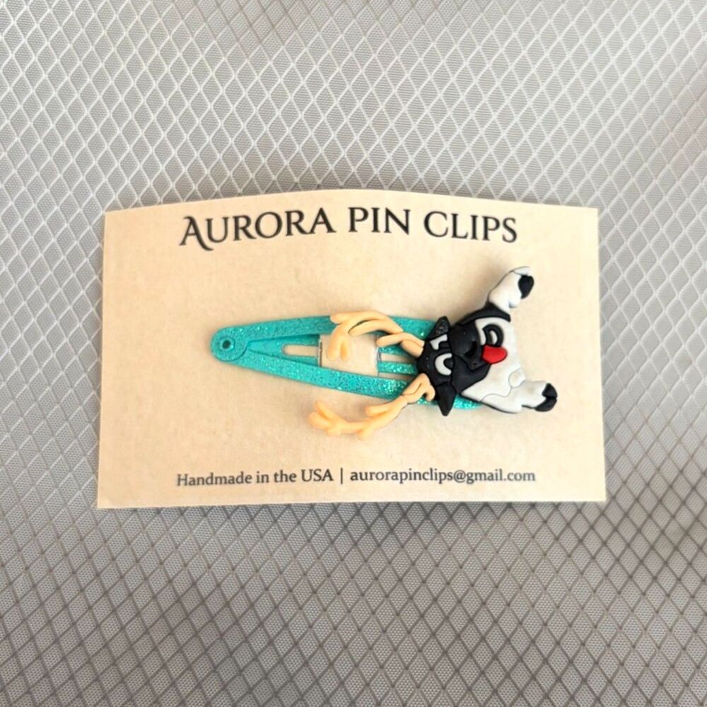 Sven the Reindeer Frozen - Aurora Pin Clips - 55mm Hair Clip
